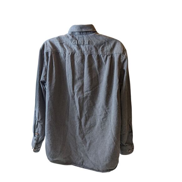 Duluth Trading Flannel Shirt Men Rugged Workwear Lumberjack Free Swingin 89328 - Picture 6 of 16